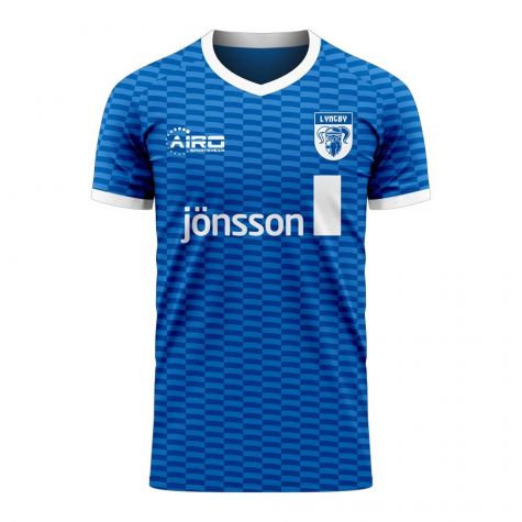Lyngby 2025-2026 Home Concept Football Kit (Airo) - Adult Long Sleeve