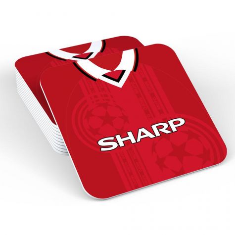 Manchester United 97-00 Football Retro Coaster