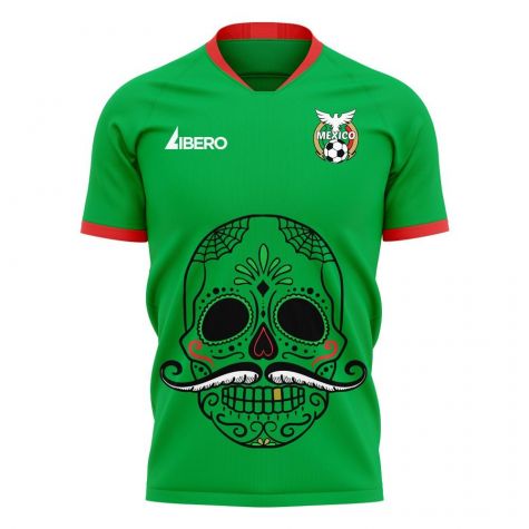 Mexico 2025-2026 Mustache Concept Football Kit (Libero) - Adult Long Sleeve