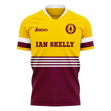 Motherwell 2020-2021 Home Concept Football Kit (Libero)