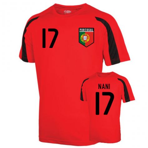 Portugal Sports Training Jersey (nani 17) - Kids