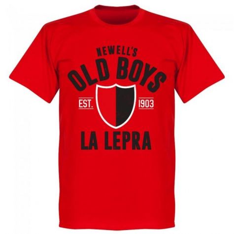 Newells Old Boys Established T-Shirt - Red