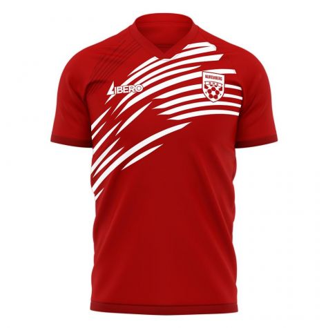 Nurnberg 2023-2024 Home Concept Football Kit (Libero) - Adult Long Sleeve