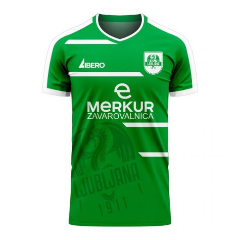 Olimpija Ljubljana 2025-2026 Home Concept Kit (Libero) - Adult Long Sleeve