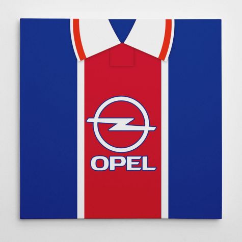 PSG 1995 Football Canvas Print