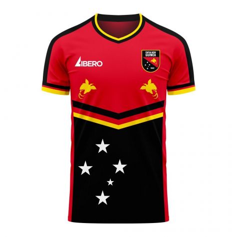 Papua New Guinea 2025-2026 Home Concept Football Kit (Libero) - Little Boys