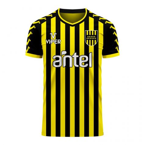 Penarol 2025-2026 Home Concept Football Kit (Viper) - Kids (Long Sleeve)