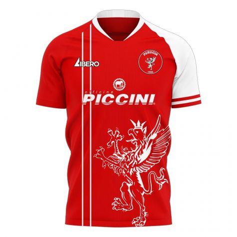 Perugia 2020-2021 Home Concept Football Kit (Libero)
