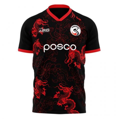 Pohang Steelers 2025-2026 Home Concept Football Kit (Airo) - Kids