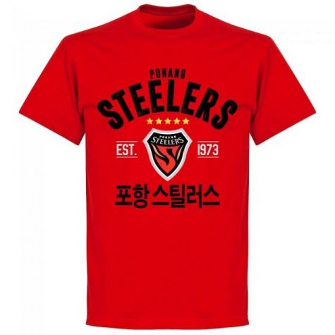 Pohang Steelers Established T-shirt - Red