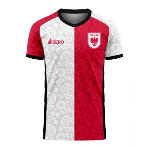 Poland 2020-2021 Away Concept Football Kit (Libero) - Kids