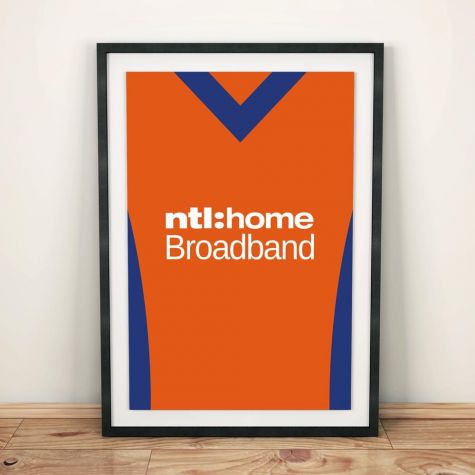 Rangers 2002 Away Football Shirt Art Print