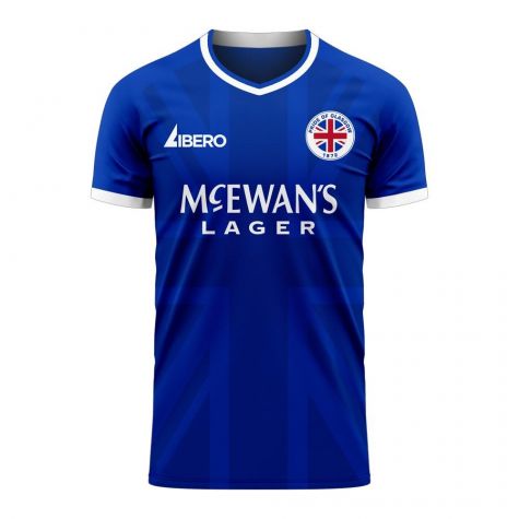 Glasgow 2020-2021 Home Concept Football Kit (Libero) - Little Boys