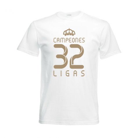 2012 Real Madrid Champions T-Shirt (White)