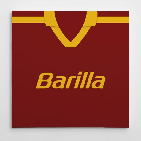 Roma 1991 Football Canvas Print