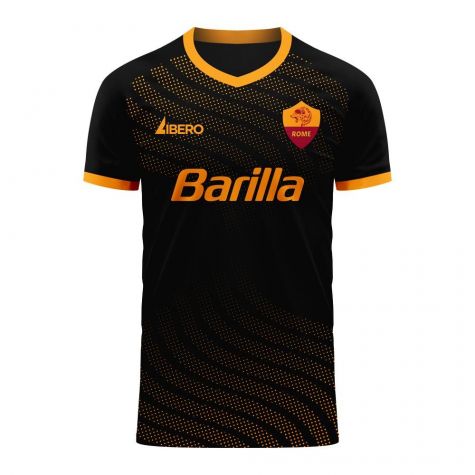 Roma 2025-2026 Fourth Concept Football Kit (Libero) - Kids
