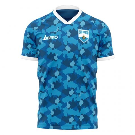 San Marino 2023-2024 Home Concept Football Shirt (Libero)