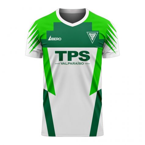 Santiago Wanderers 2025-2026 Away Concept Football Kit (Libero)
