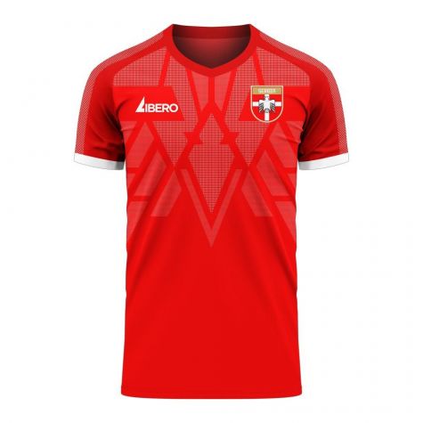 Serbia 2020-2021 Home Concept Football Kit (Libero)
