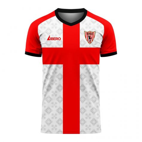 Seville 2023-2024 Home Concept Football Kit (Libero)