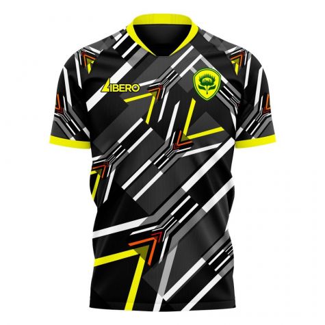 South Africa 2025-2026 Away Concept Football Kit (Libero) - Kids (Long Sleeve)