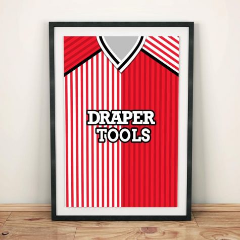 Southampton 1987 Football Shirt Art Print