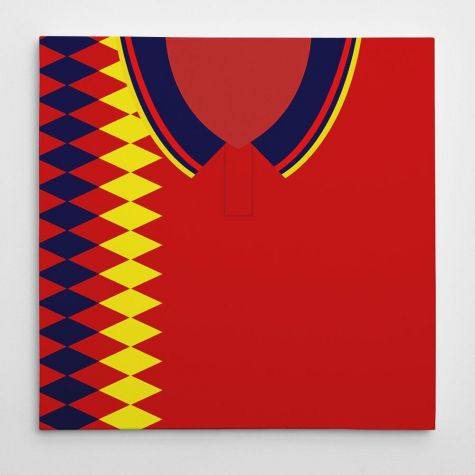 Spain 1994 Football Canvas Print