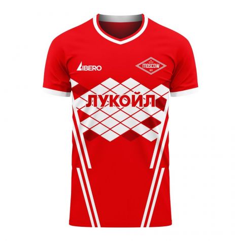 Spartak Moscow 2020-2021 Home Concept Football Kit (Libero) - Little Boys
