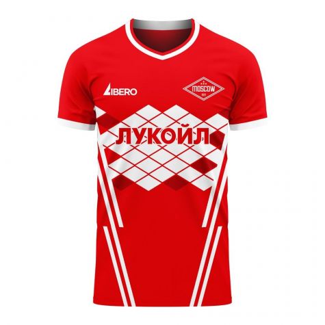 Spartak Moscow 2020-2021 Home Concept Football Kit (Libero) - Kids