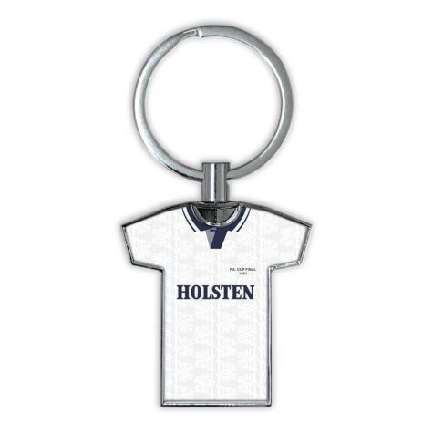 Spurs 1991 Football Shirt Keyring