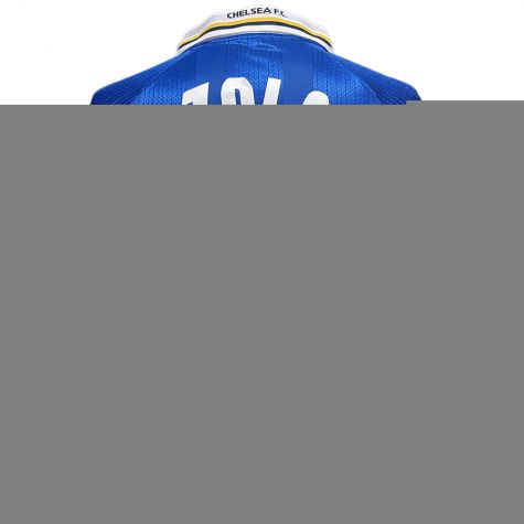 Chelsea FC 1998 UEFA Cup Winners' Cup Final Zola Signed Shirt