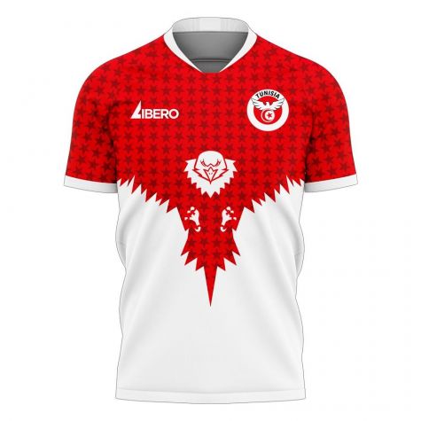 Tunisia 2025-2026 Away Concept Football Kit (Libero) - Kids (Long Sleeve)