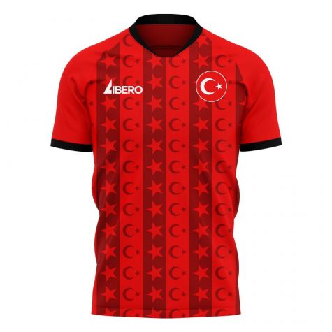 Turkey 2020-2021 Home Concept Football Kit (Libero)