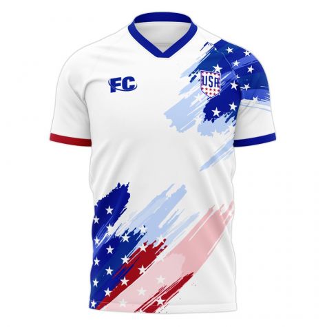 USA 2020-2021 Home Concept Kit (Fans Culture) - Kids