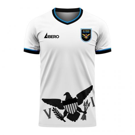 US Virgin Islands 2020-2021 Home Concept Football Kit (Libero) - Adult Long Sleeve