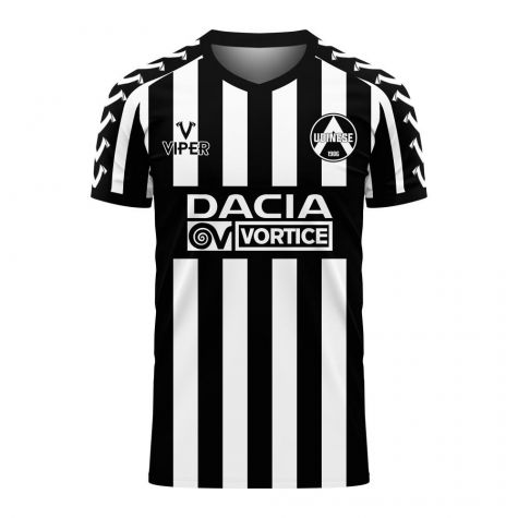 Udinese 2025-2026 Home Concept Football Kit (Viper) - Womens