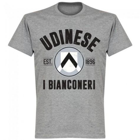 Udinese Established T-Shirt - Grey