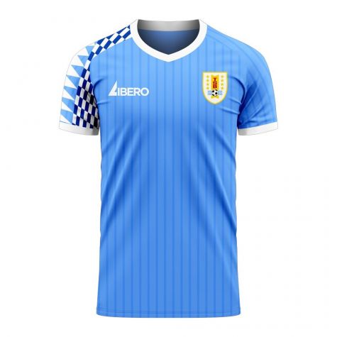 Uruguay 2025-2026 Home Concept Football Kit (Libero) - Kids