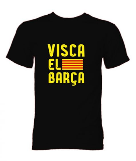 Visca El Barca T-Shirt (Black)