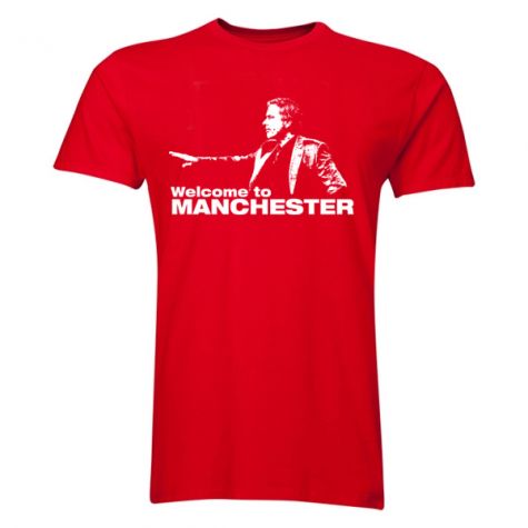 Jose Mourinho Welcome To Manchester T-Shirt (Red)