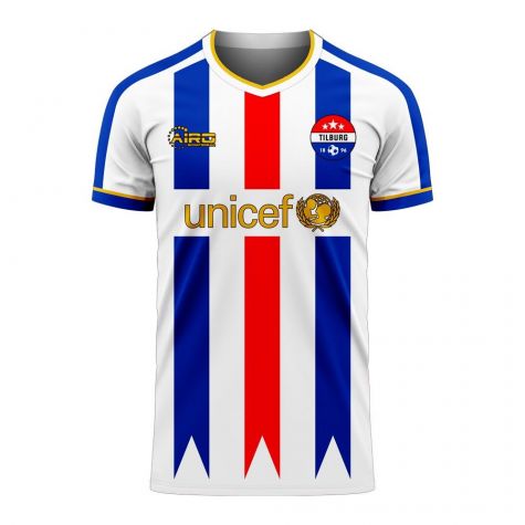 Willem II 2020-2021 Home Concept Football Kit (Airo) - Kids (Long Sleeve)