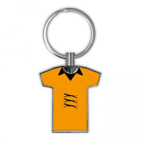 Wolves 1974-77 Football Shirt Keyring