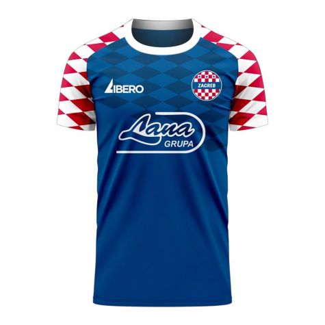 Dinamo Zagreb 2025-2026 Home Concept Football Kit (Libero) - Kids