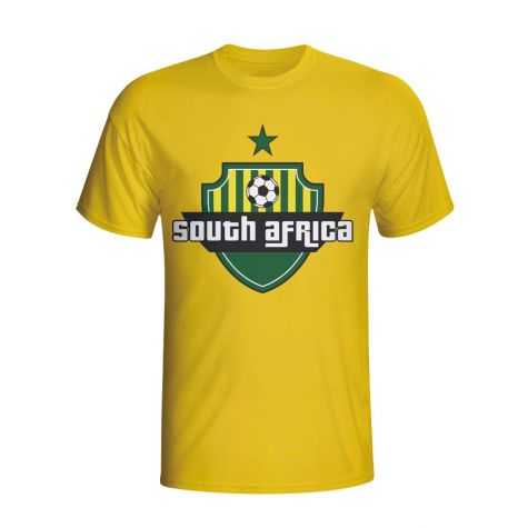 South Africa Country Logo T-shirt (yellow) - Kids