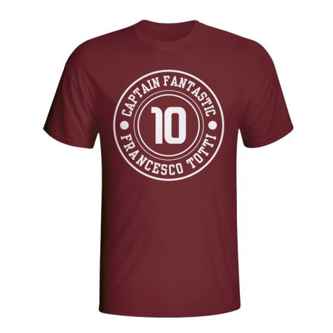 Francesco Totti Roma Captain Fantastic T-shirt (maroon) - Kids