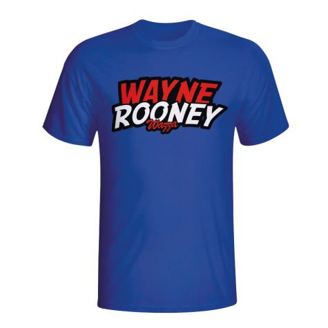 Wayne Rooney Comic Book T-shirt (blue) - Kids