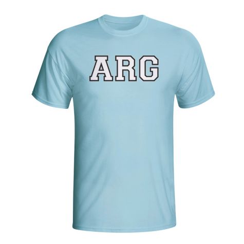 Argentina Country Iso T-shirt (sky Blue)
