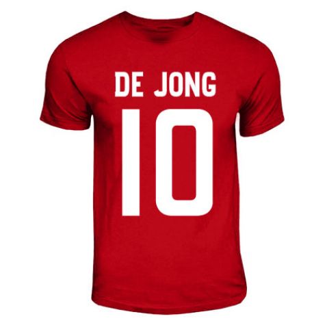 Siem De Jong Ajax Hero T-shirt (red)