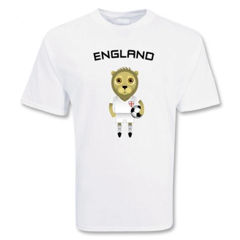 England Mascot Soccer T-shirt