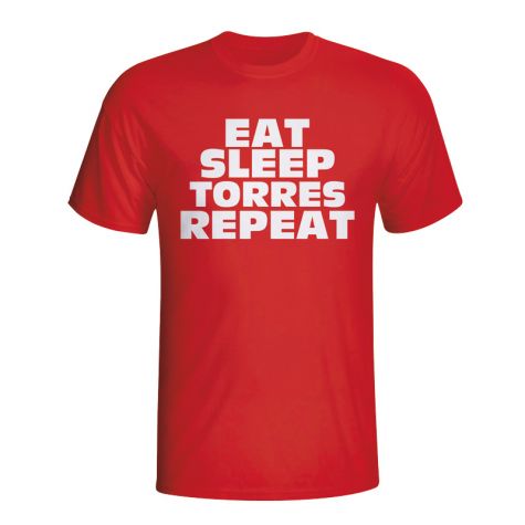 Eat Sleep Torres Repeat T-shirt (red)